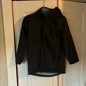 Hunter Light Gray Jacket with Logo Patch